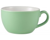 Genware Bowl Shaped Cup Green 25cl-8.75oz