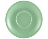 Genware Saucer Green 16cm-6.3"