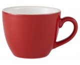 Genware Bowl Shaped Cup Red 9cl-3oz