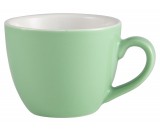Genware Bowl Shaped Cup Green 9cl-3oz