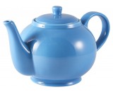 Genware Teapot Blue 85cl-30oz