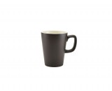 Genware Latte Mug Matt Black 34cl-12oz