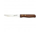Genware Large Steak Knife Wood Handle