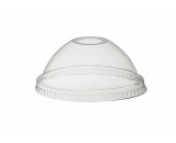 Berties Clear Domed Smoothie Lid with Hole to fit 16oz