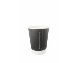 Berties Black Double Wall Paper Cup 34cl/12oz
