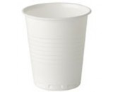 Berties White Squat Plastic Vending Cup 7oz