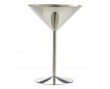 Berties Stainless Steel Martini Glass 24cl/8.5oz