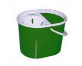 Berties Standard Oval Mop Bucket Green 15Ltr