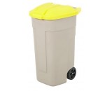 Berties Lid for Mobile Container Yellow