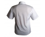 Genware Coolback Chef Jacket Short Sleeve White XS 32"-34"