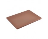 Genware Brown Low Density Chopping Board 450x300x12.5mm