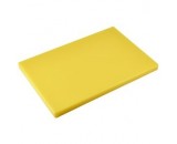 Genware Yellow Chopping Board 450x300x25mm