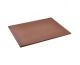 Genware Brown High Density Chopping Board 600x450x18mm
