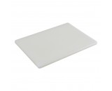 Genware Low Density Chopping Board White 305x230x12.5mm-12x9x0.5"