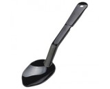 Genware  Black Polycarbonate Serving Spoon solid 275mm
