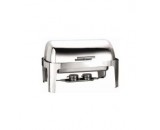 Genware Stainless Steel Roll Top Deluxe Chafing Dish 6L