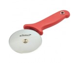 Genware Red Handle Pizza Cutter 100mm Wheel