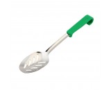 Genware Green Slotted Serving Spoon
