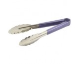 Genware Purple Colour Coded Tongs 230mm