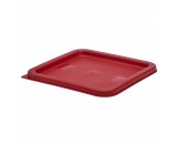 Genware Polyethylene Lid for Food Storage Container Red 5.7L & 7.6L