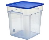 Genware Polyethylene Lid for Food Storage Container Blue 11.4L, 17.1L & 20.9L