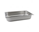 Genware Stainless Steel Gastronorm 1-1 65mm Deep