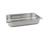 Genware Stainless Steel Perforated Gastronorm 1-1 65mm Deep
