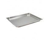 Genware Stainless Steel Gastronorm 2-1 40mm Deep