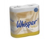 Whisper Gold Quilted Toilet Tissue 3 ply