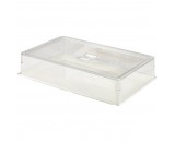 Genware Polycarbonate Buffet Platter Cover GN 1/1