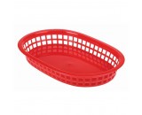 Berties Fast Food Basket Red 27.5x17.5cm