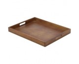 Genware Wooden Butlers Tray 49x38.5x4.5cm