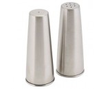 Genware Stainless Steel Conical Condiment Set 4x12cm