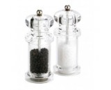 Genware Acrylic Salt or Pepper Mill 14cm-5.5"