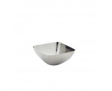 Genware Stainless Steel Square Snack Bowl 9x4cm