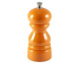 Genware Acrylic Salt or Pepper Grinder Orange 12.7cm-5"
