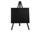 Berties Wooden Mini Chalkboard Easel Black 24 x 11.5cm