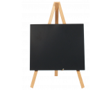 Berties Wooden Mini Chalkboard Easel Natural 24 x 11.5cm