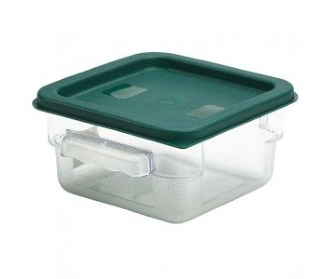 Genware Polyethylene Lid for Food Storage Container Green 1.9L & 3.8L