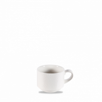 Churchill Isla Stacking Espresso Cup White 9cl-3oz 6x5.3cm