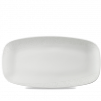 Churchill Isla Oblong Plate White 35.50x18.90cm 