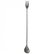Berties Vintage Steel Fork End Bar Spoon 32cm/12.5"