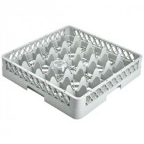 Genware Glass Base Rack 25 Compartment