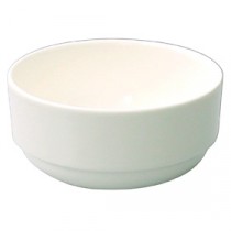 Churchill Alchemy White Consomme Bowl 28.5cl/10oz Without Ha