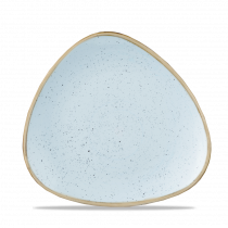 Churchill Stonecast Triangle Plate Duck Egg Blue 31.1cm-12.2"