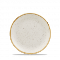 Churchill Stonecast Coupe Plate Barley White 16.5cm-6.5"