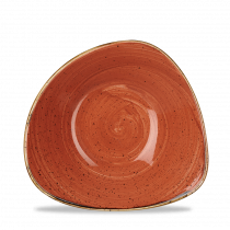 Churchill Stonecast Triangle Bowl Spiced Orange 37cl-13oz