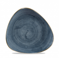 Churchill Stonecast Triangle Plate Blueberry 22.9cm-9"