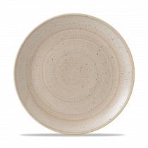 Churchill Stonecast Coupe Plate Nutmeg Cream 26cm-10.25"