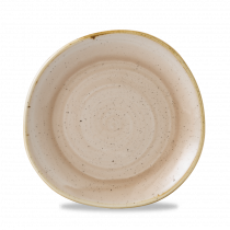 Churchill Stonecast Organic Round Plate Nutmeg Cream 21cm-8.25"